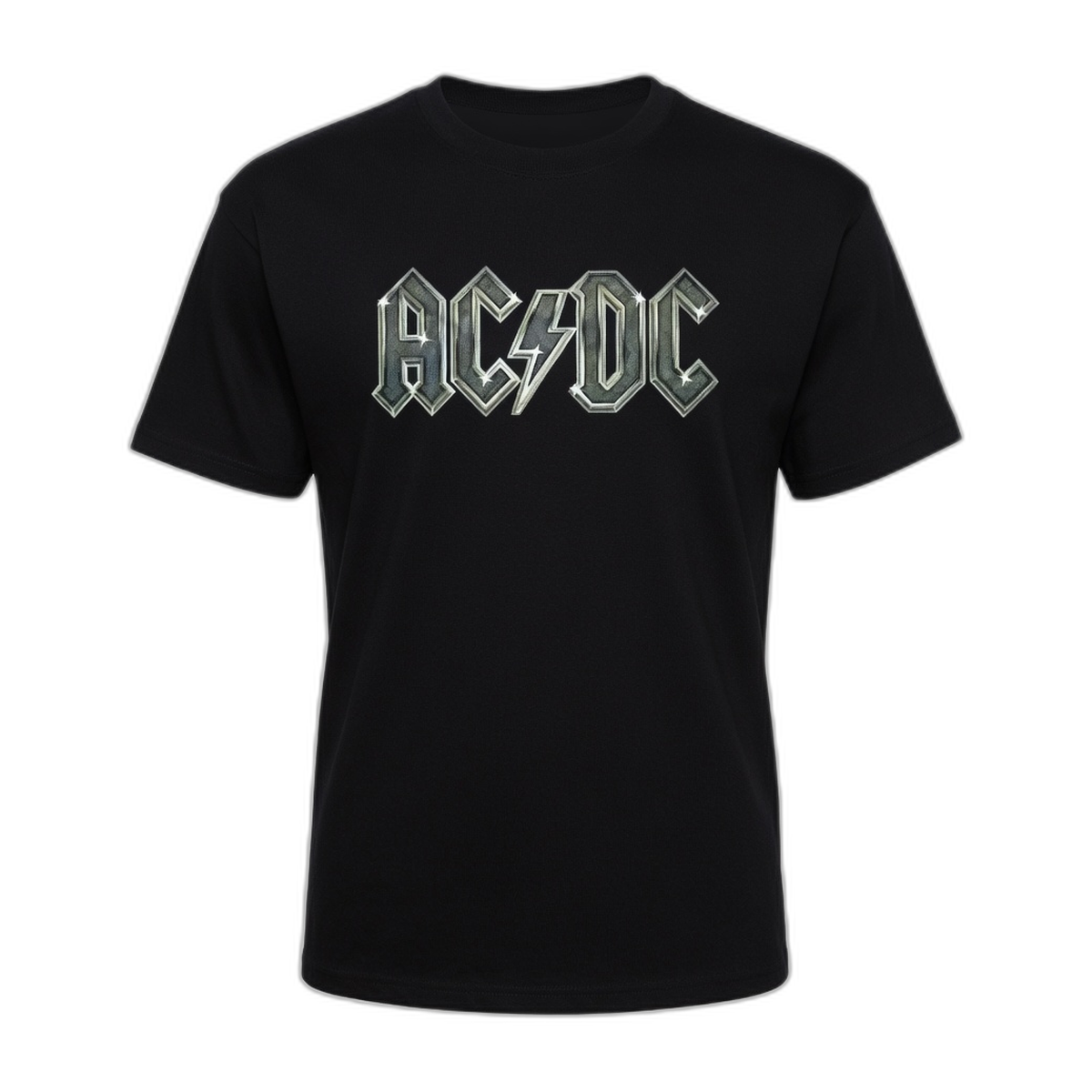 AC/DC FJ Logo T-Shirt – Black