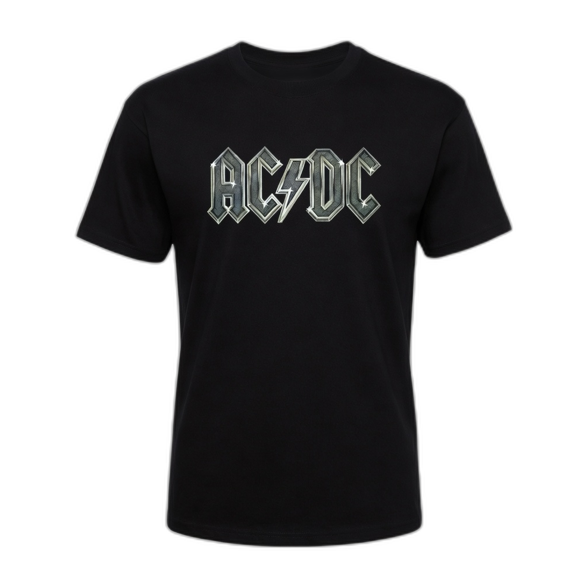 AC/DC FJ Logo T-Shirt – Black