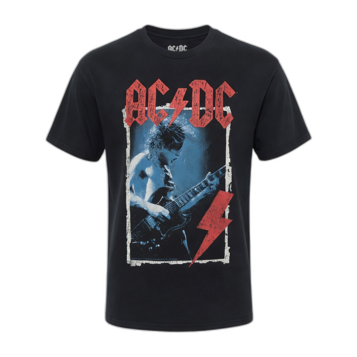 AC/DC Framed Angus T-Shirt – Black Vintage