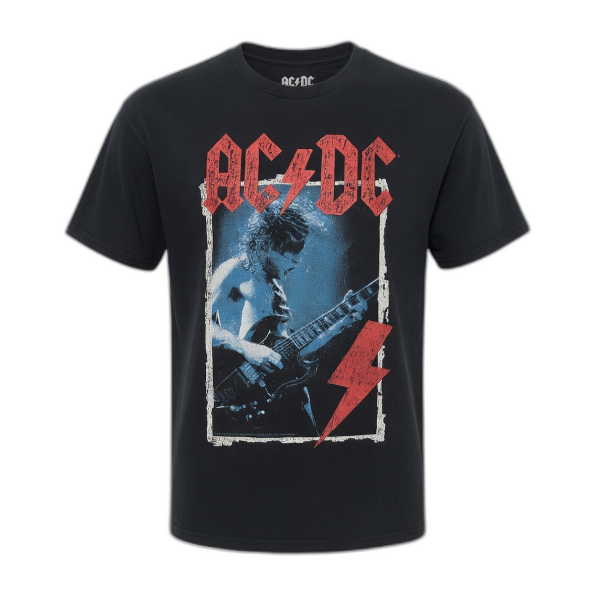 AC/DC Framed Angus T-Shirt – Black Vintage