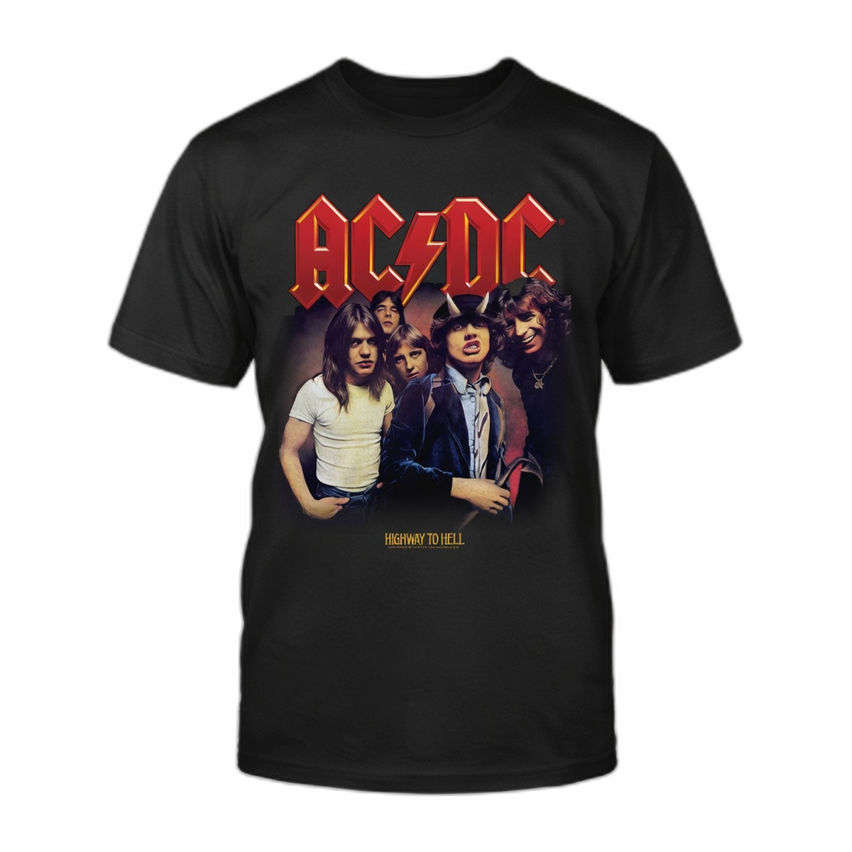 AC/DC Highway To Hell Album T-Shirt – Black