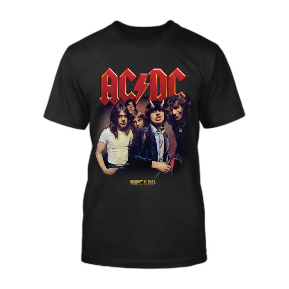 AC/DC Highway To Hell Album T-Shirt – Black