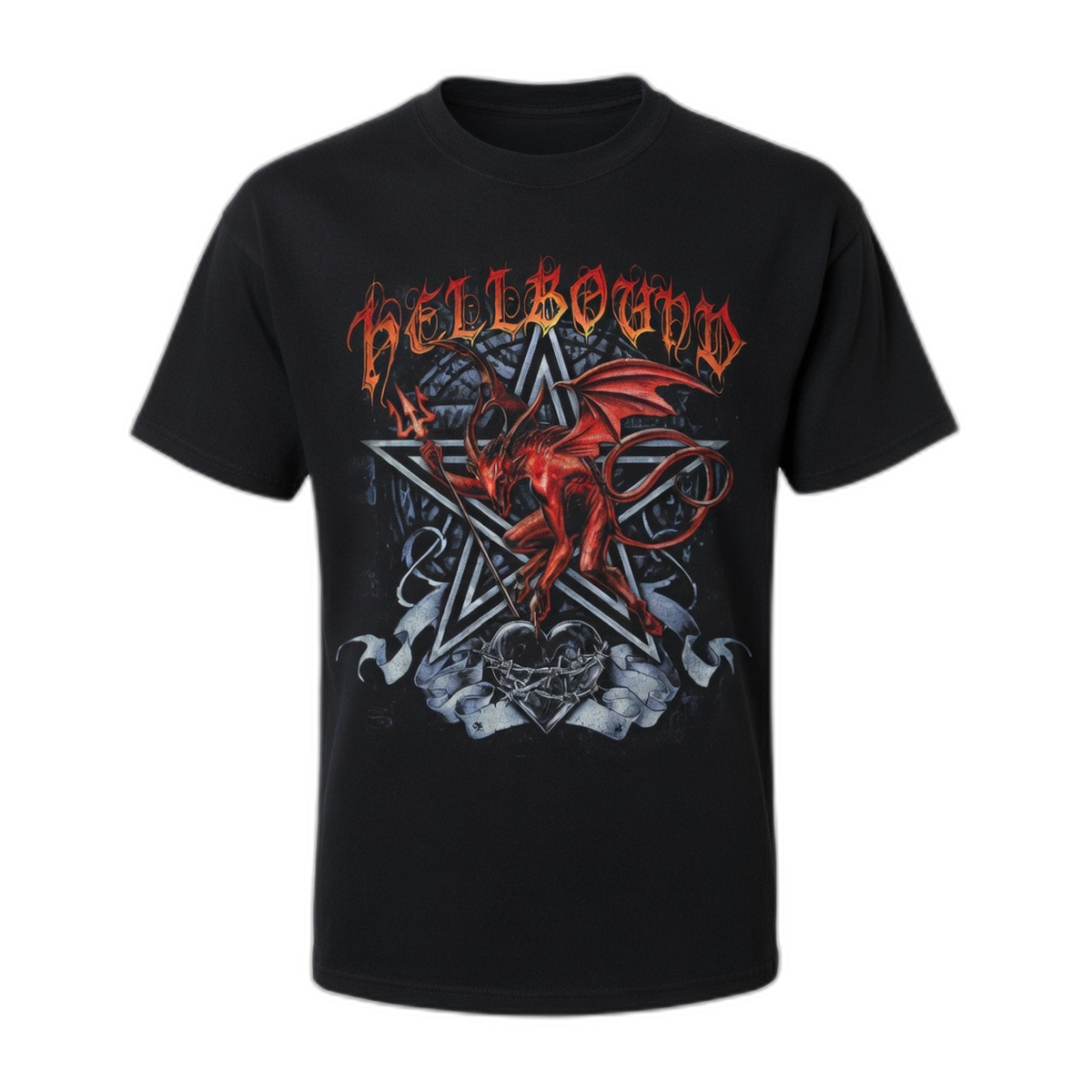 Alchemy England Hellbound Vintage T-Shirt – Black Vintage