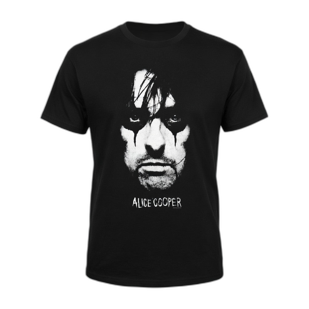 Alice Cooper Portrait T-Shirt – Black