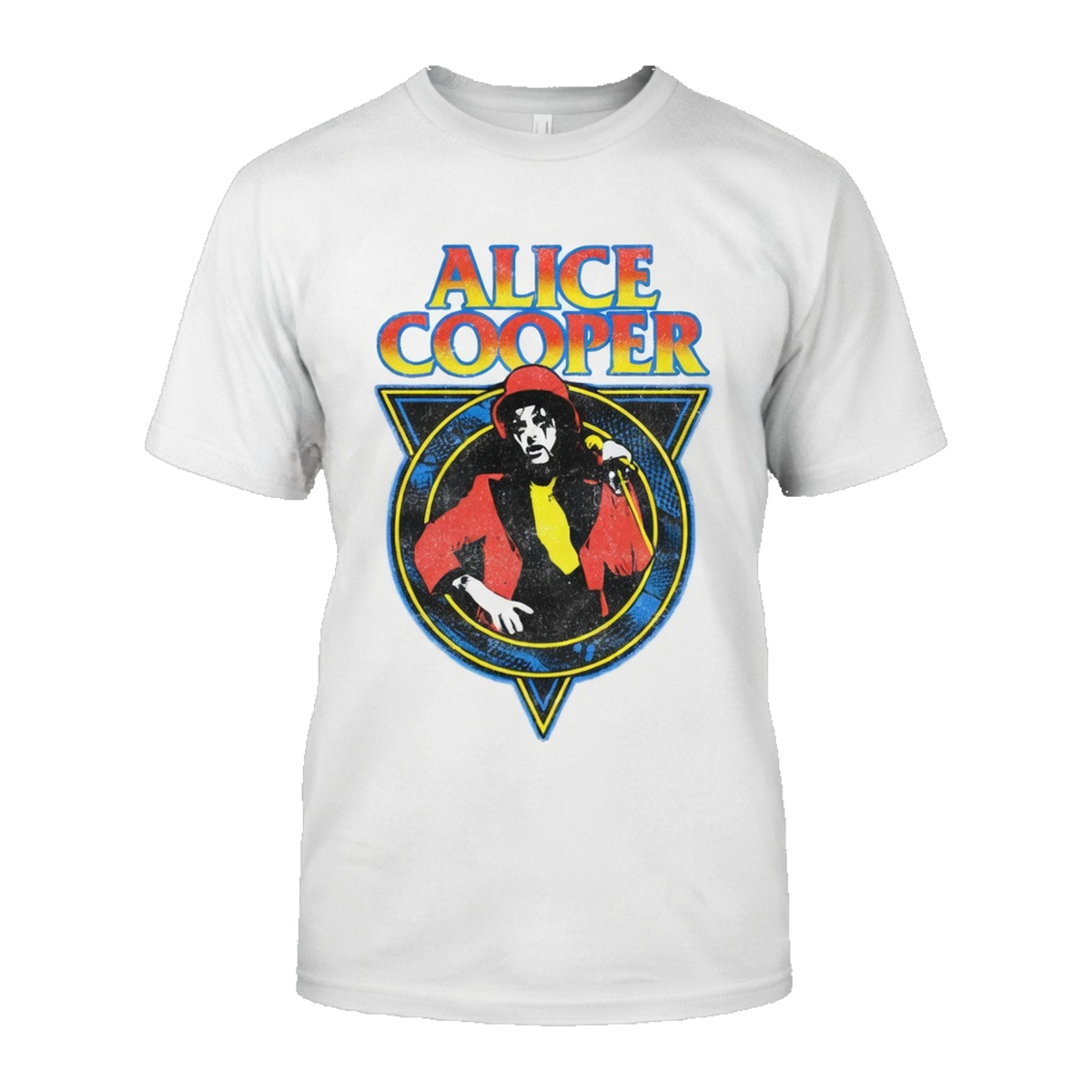 Alice Cooper Snakeskin T-Shirt – White