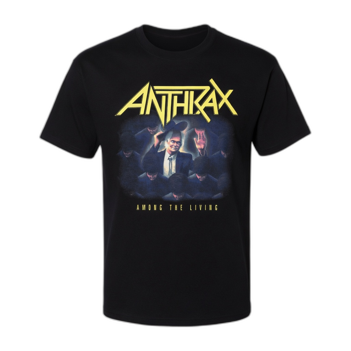 Anthrax Among The Living T-Shirt – Black