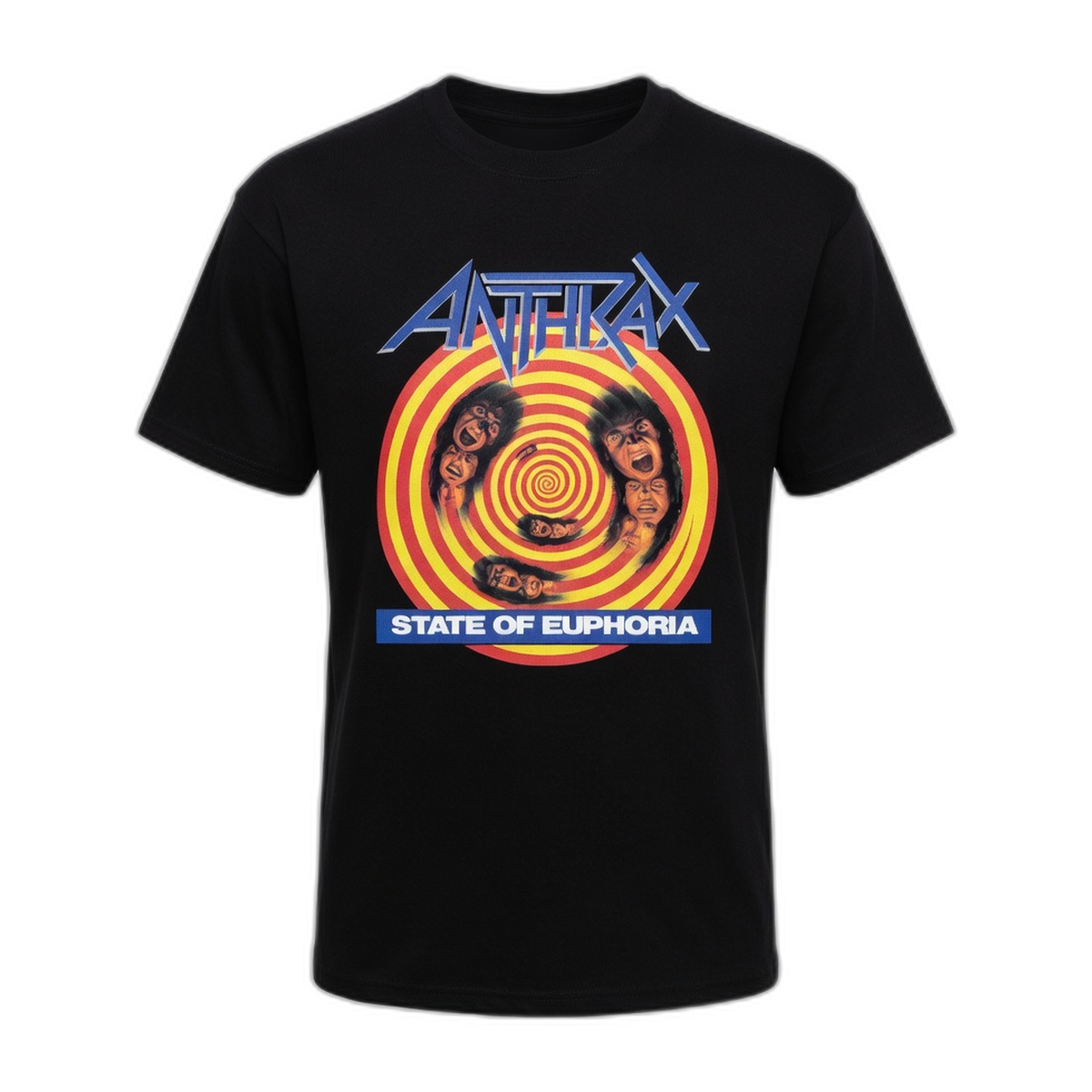 Anthrax SOE Spiral T-Shirt – Black