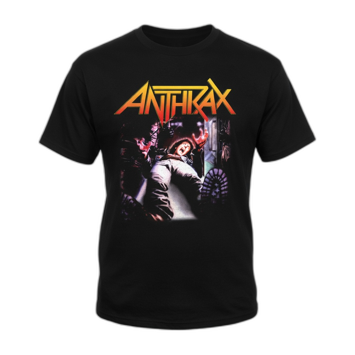 Anthrax Spreading The Disease T-Shirt – Black