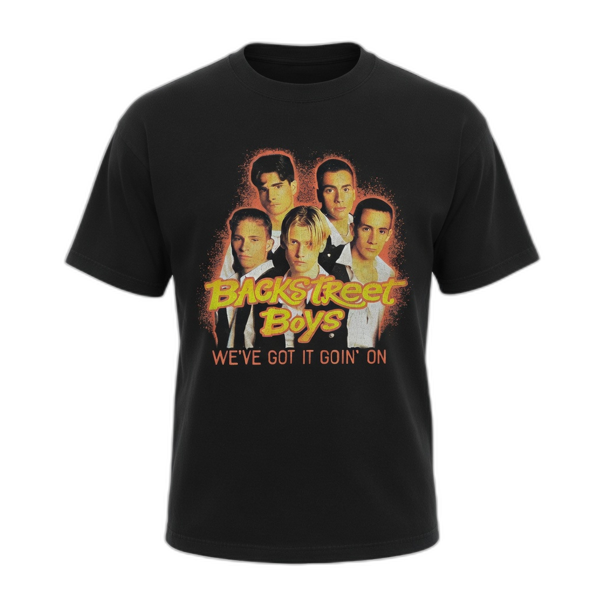 Backstreet Boys Got It Goin On Vintage T-Shirt – Black