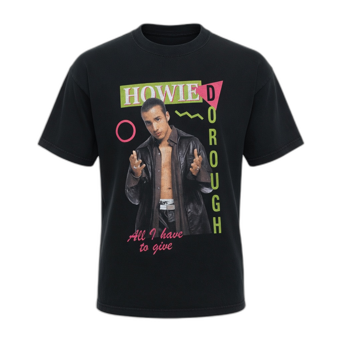 Backstreet Boys Howie Dorough Vintage T-Shirt – Black