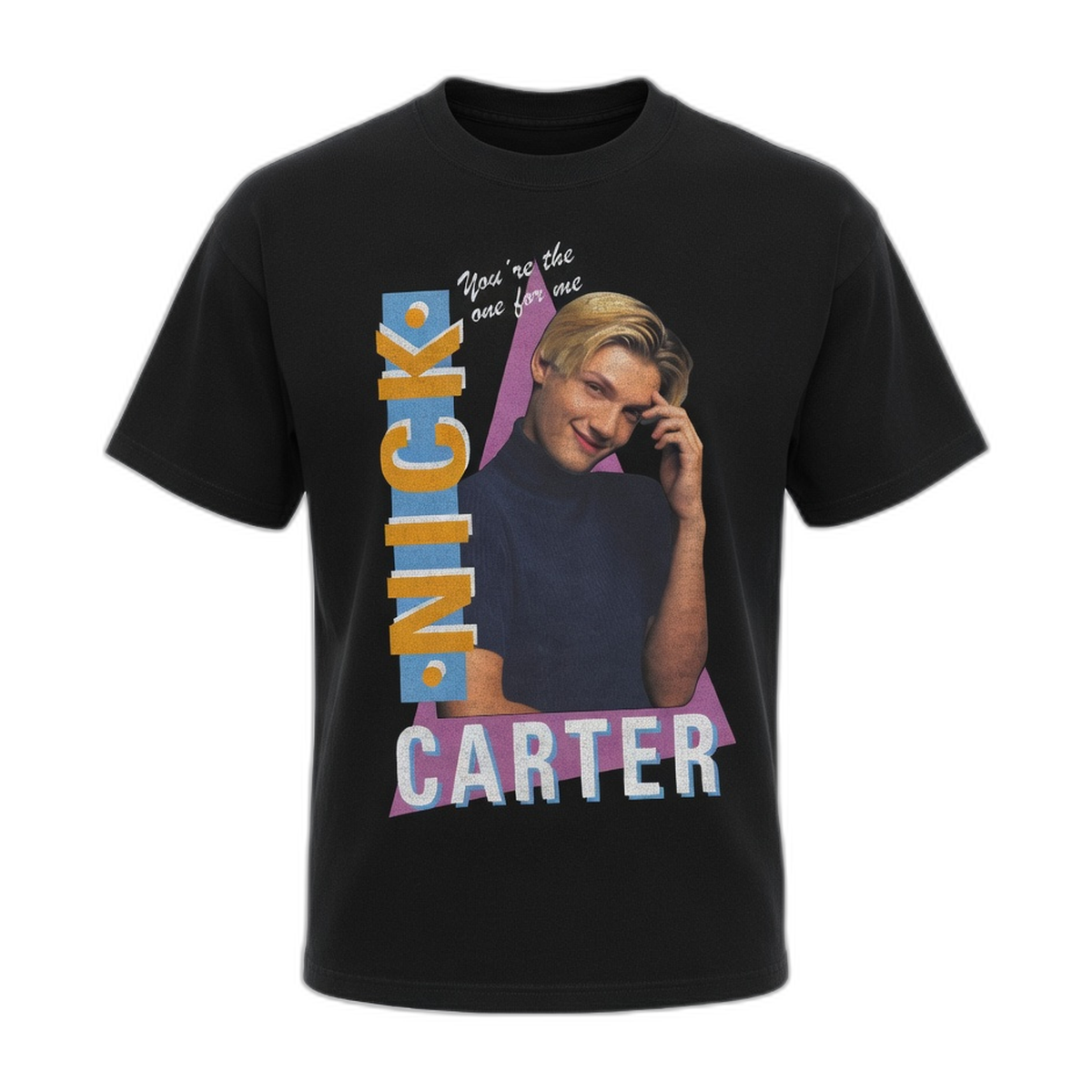 Backstreet Boys Nick Carter Vintage T-Shirt – Black Vintage