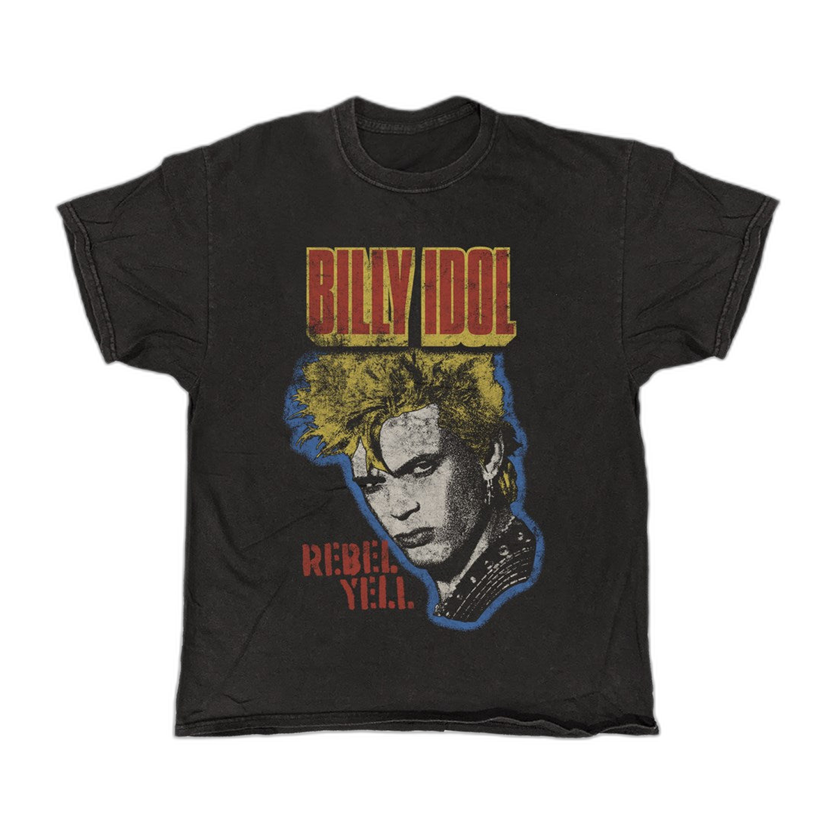 Billy Idol Rebel Yell Vintage T-Shirt – Black Vintage