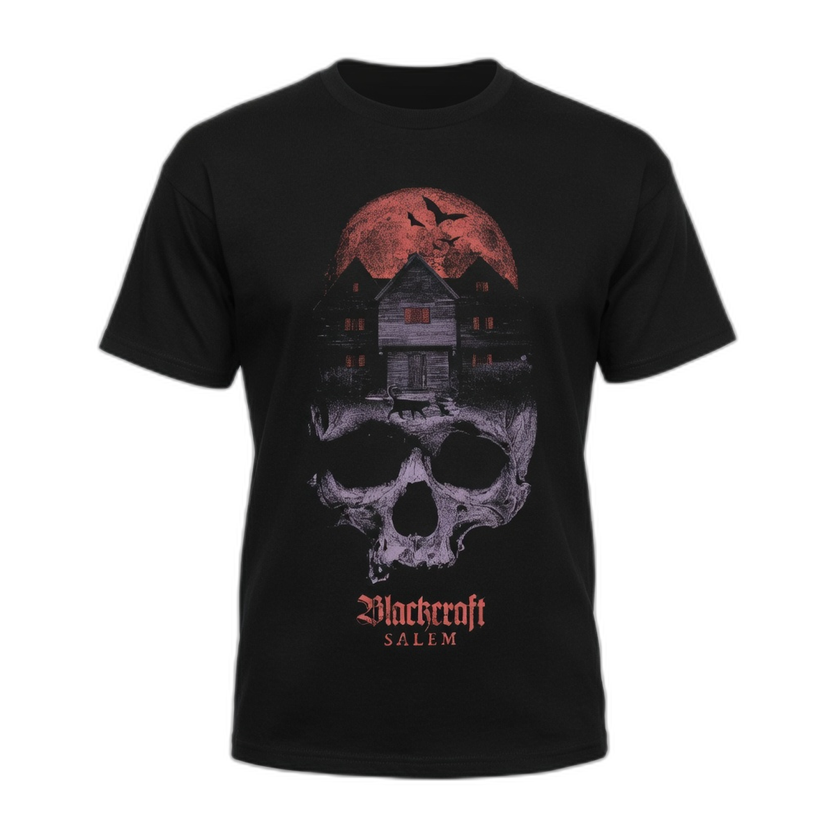 Blackcraft Salem Witch House T-Shirt – Black