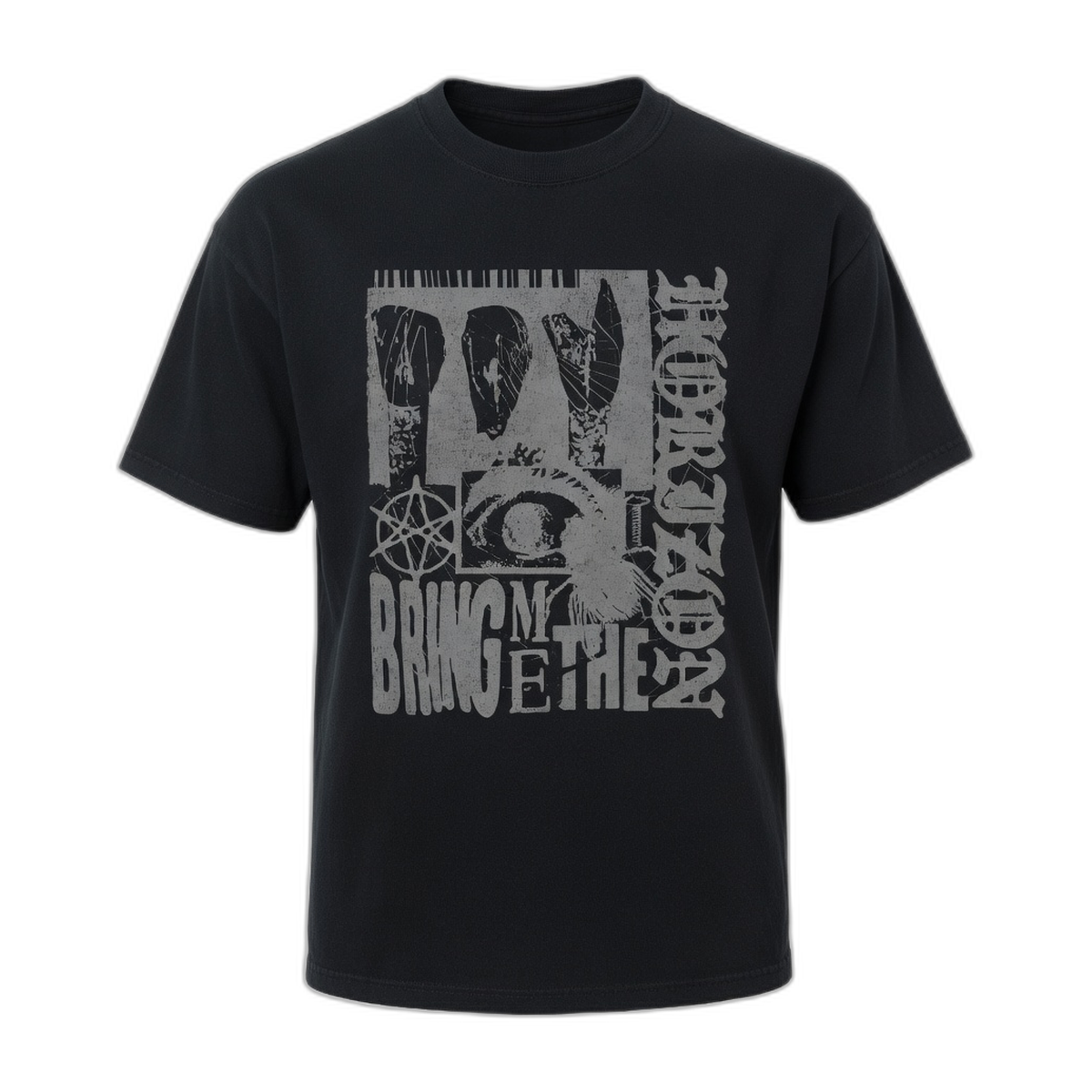 Bring Me The Horizon Bug Artwork T-Shirt – Black Vintage