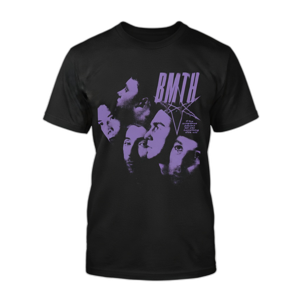 Bring Me The Horizon Faces T-Shirt – Black