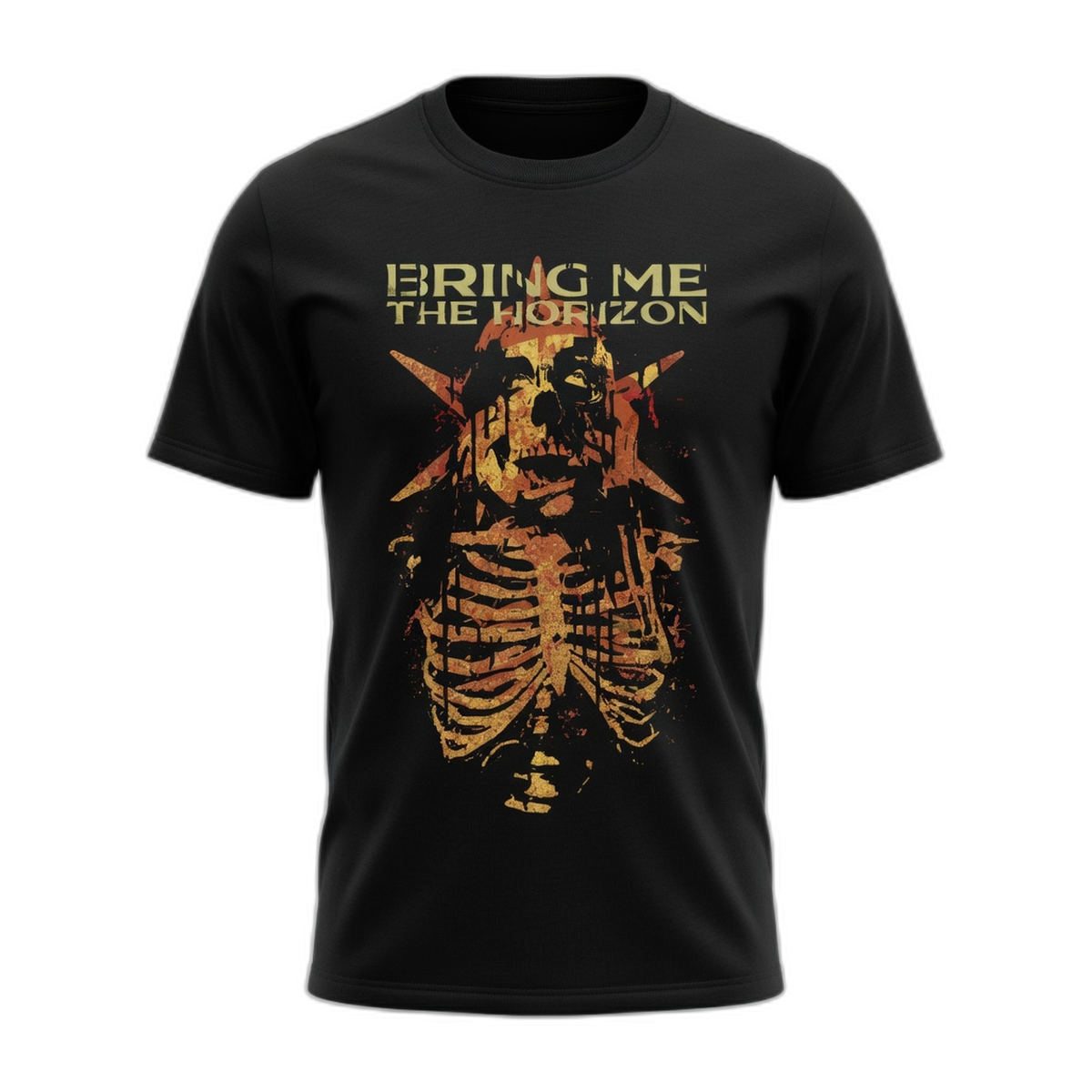 Bring Me The Horizon Skeleton T-Shirt – Black