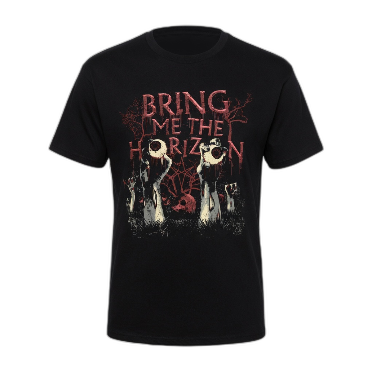Bring Me The Horizon Zombie Two Eyes T-Shirt – Black