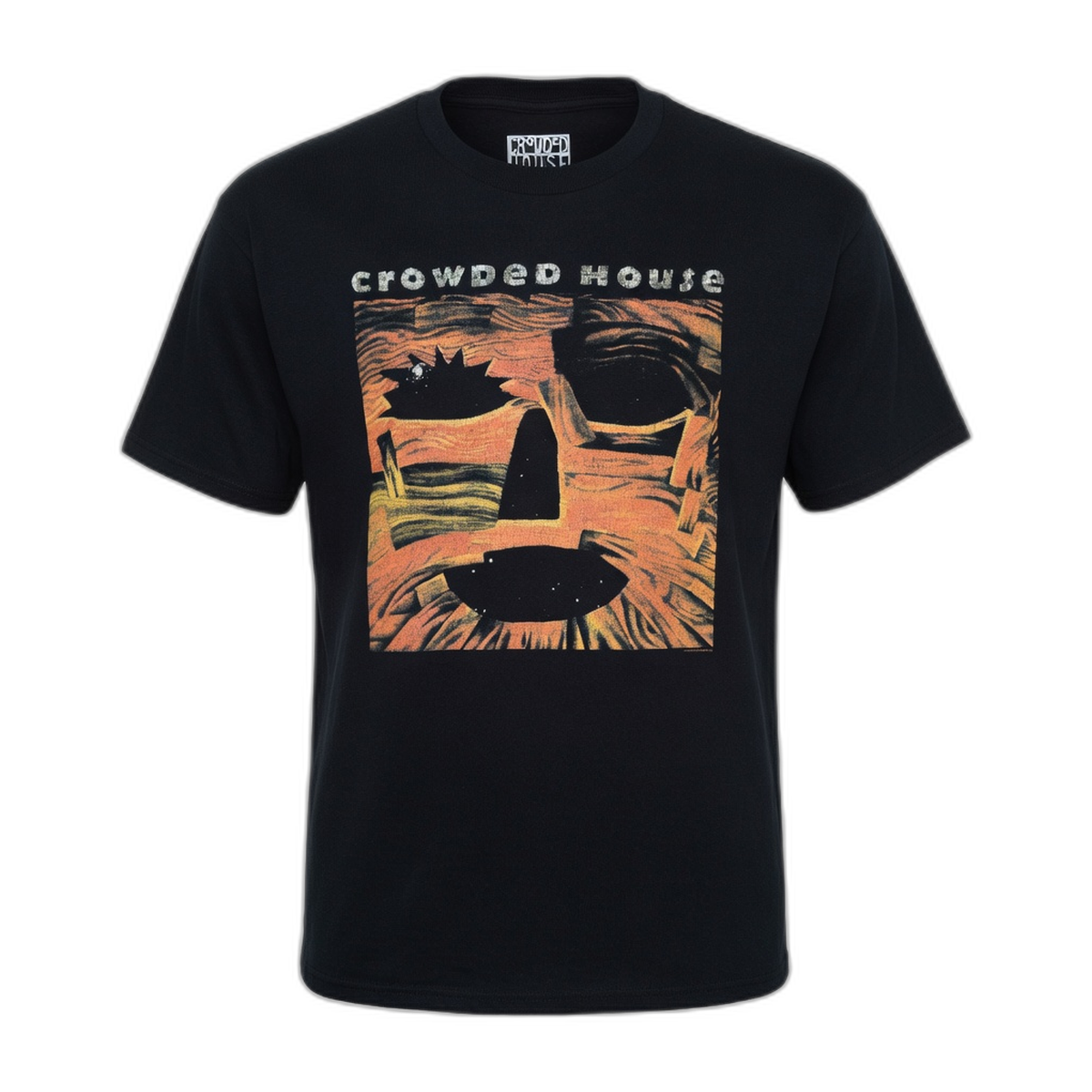 Crowded House Woodface Collector T-Shirt – Black