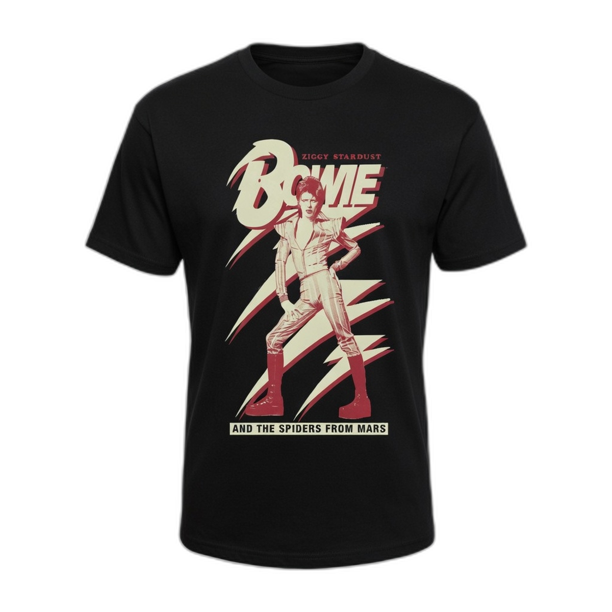 David Bowie Spiders From Mars T-Shirt – Black