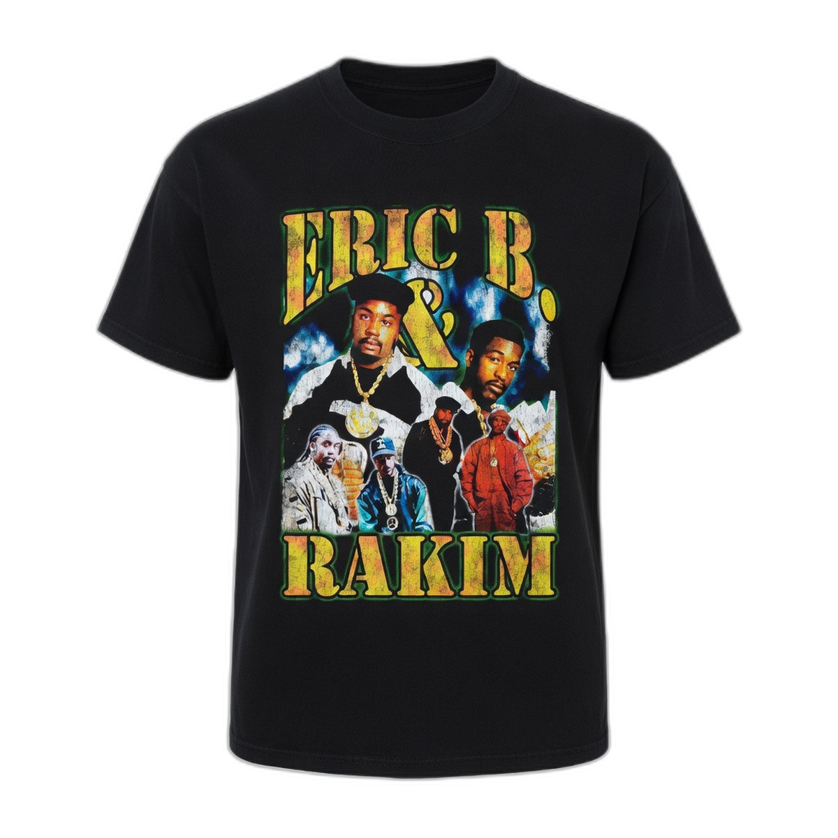Eric B & Rakim Bootleg T-Shirt – Black Vintage