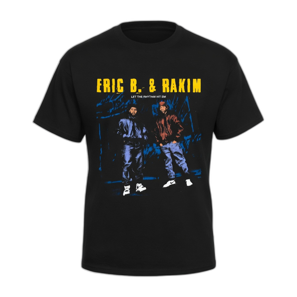 Eric B & Rakim Colourised T-Shirt – Black