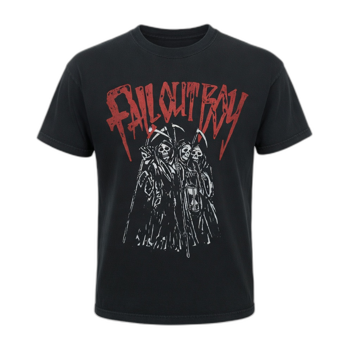 Fall Out Boy Reapers Vintage T-Shirt – Black Vintage