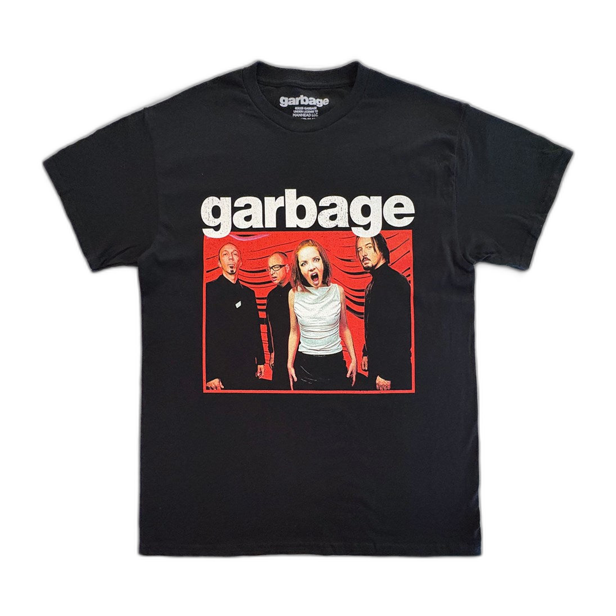 Garbage Yelling Photo T-Shirt – Black
