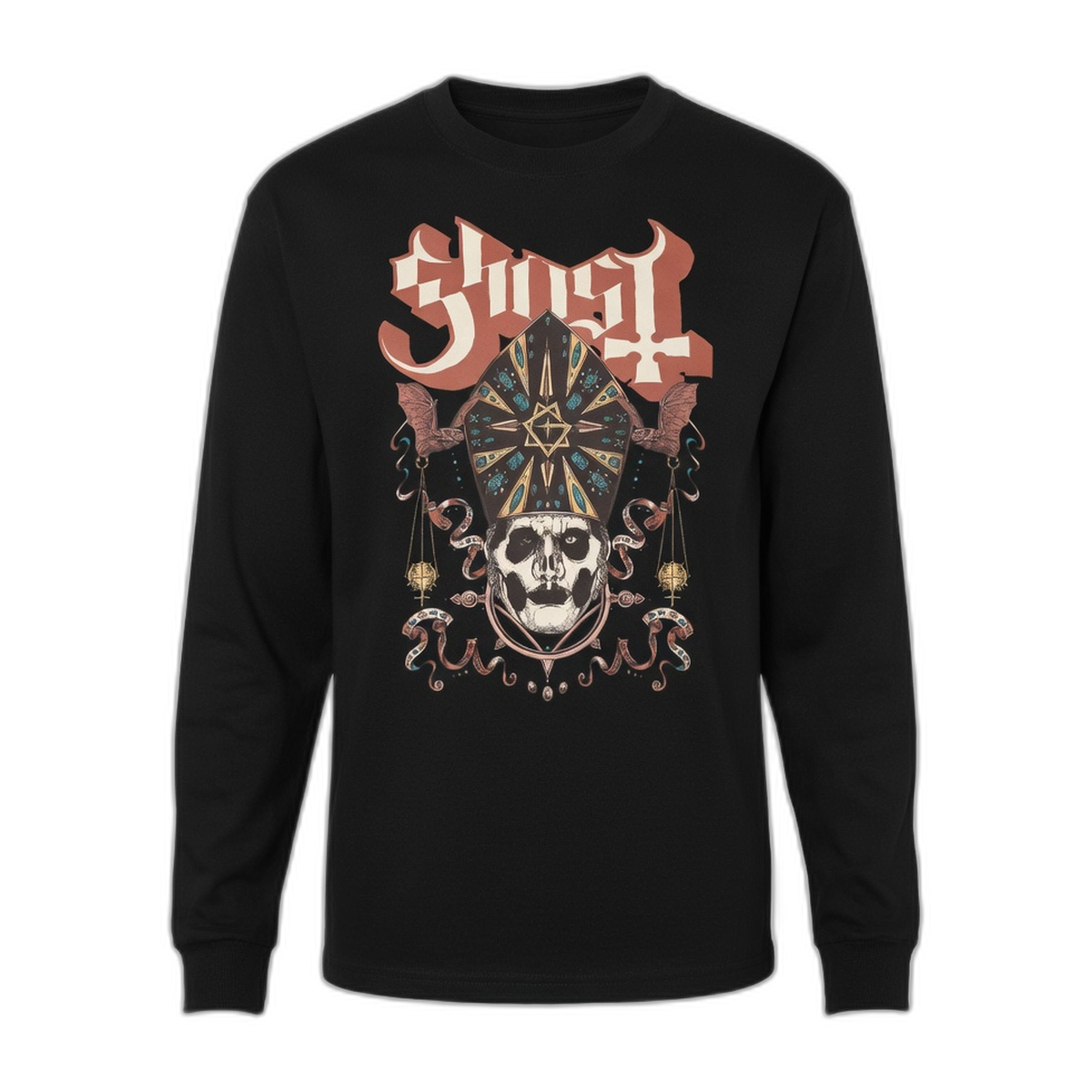 Ghost Bats Longsleeve – Black