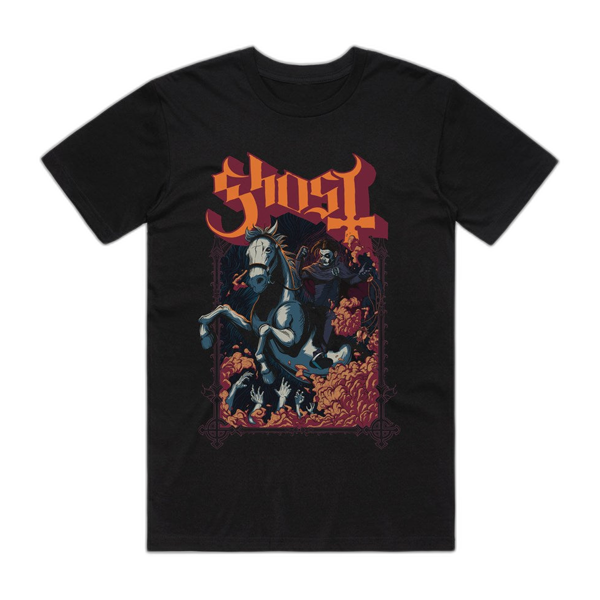 Ghost Charger T-Shirt – Black
