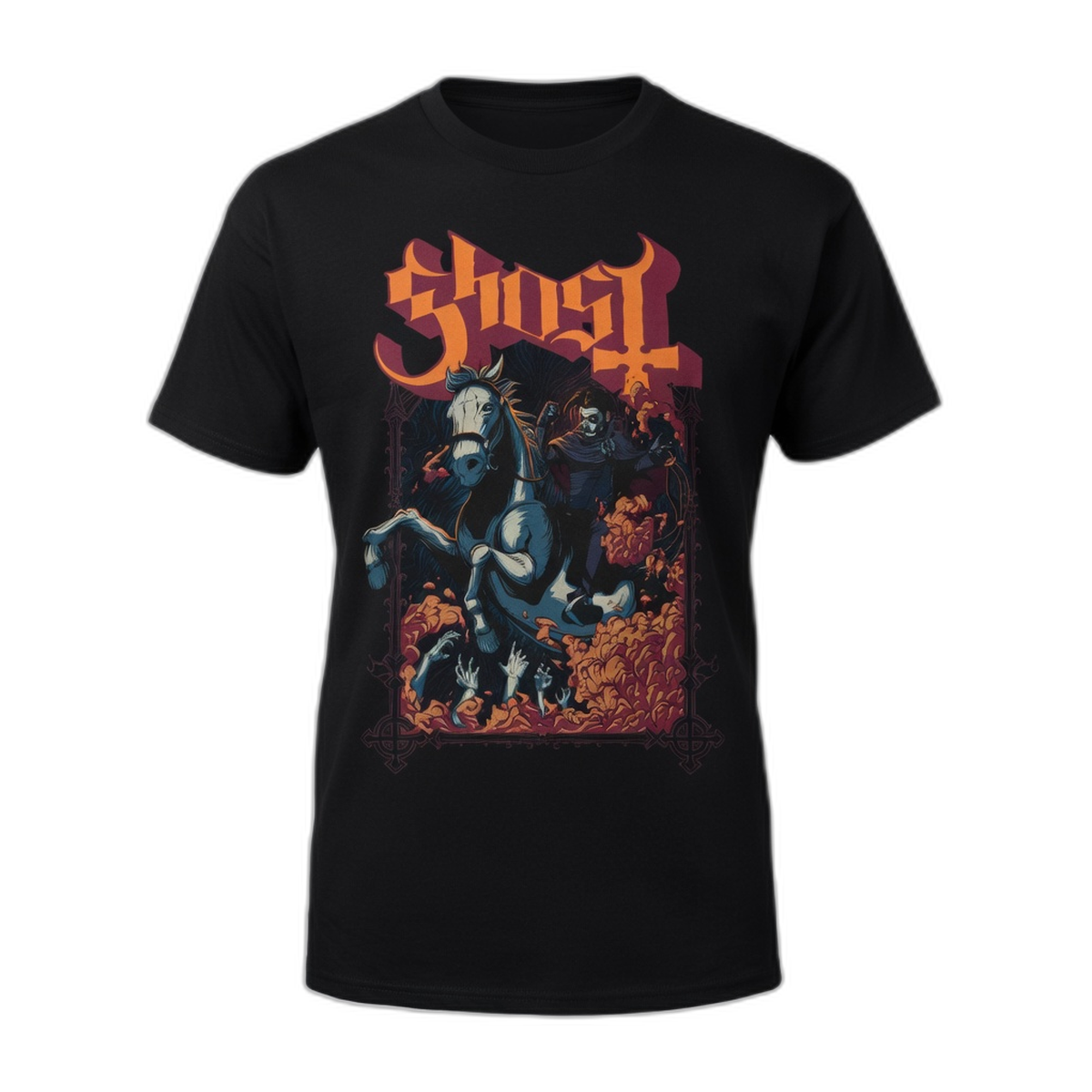 Ghost Charger T-Shirt – Black