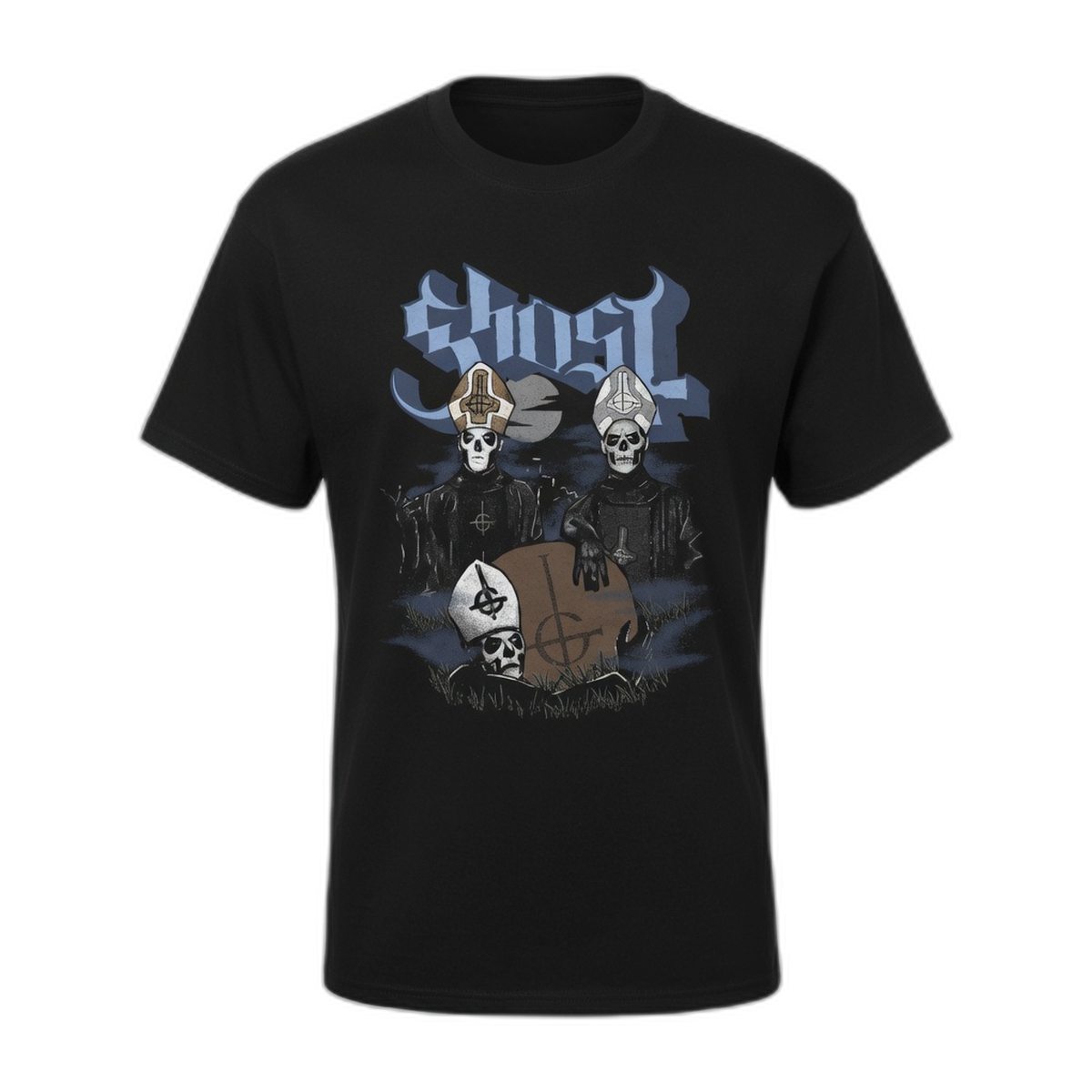 Ghost Graveyard T-Shirt – Black