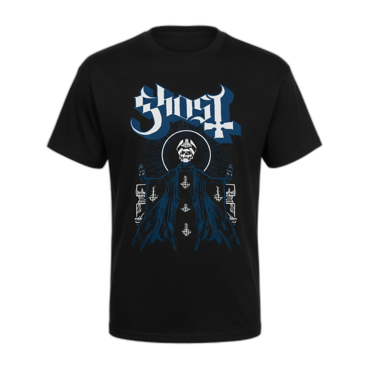 Ghost Papa2 Occultist T-Shirt – Black