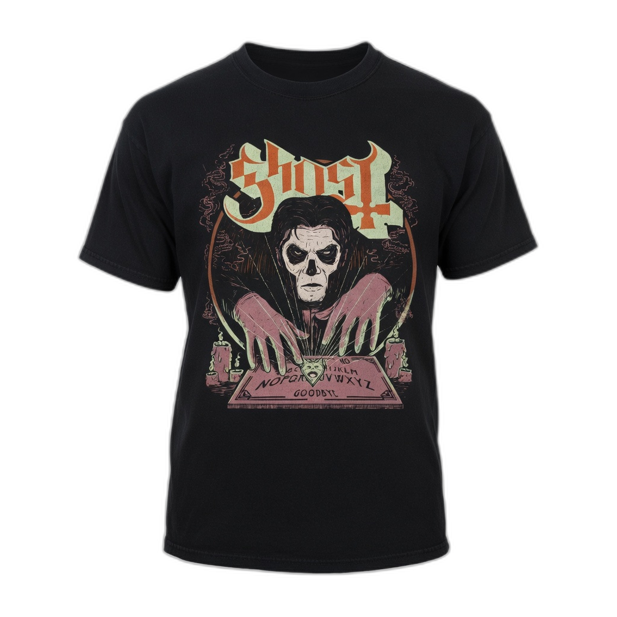 Ghost Pastel Witchboard Vintage T-Shirt – Black Vintage