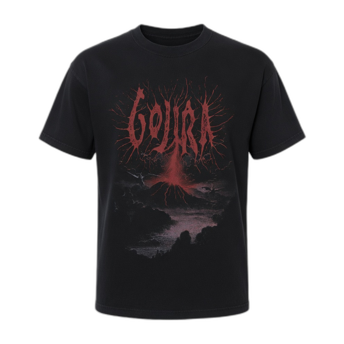 Gojira Lava T-Shirt – Black Vintage
