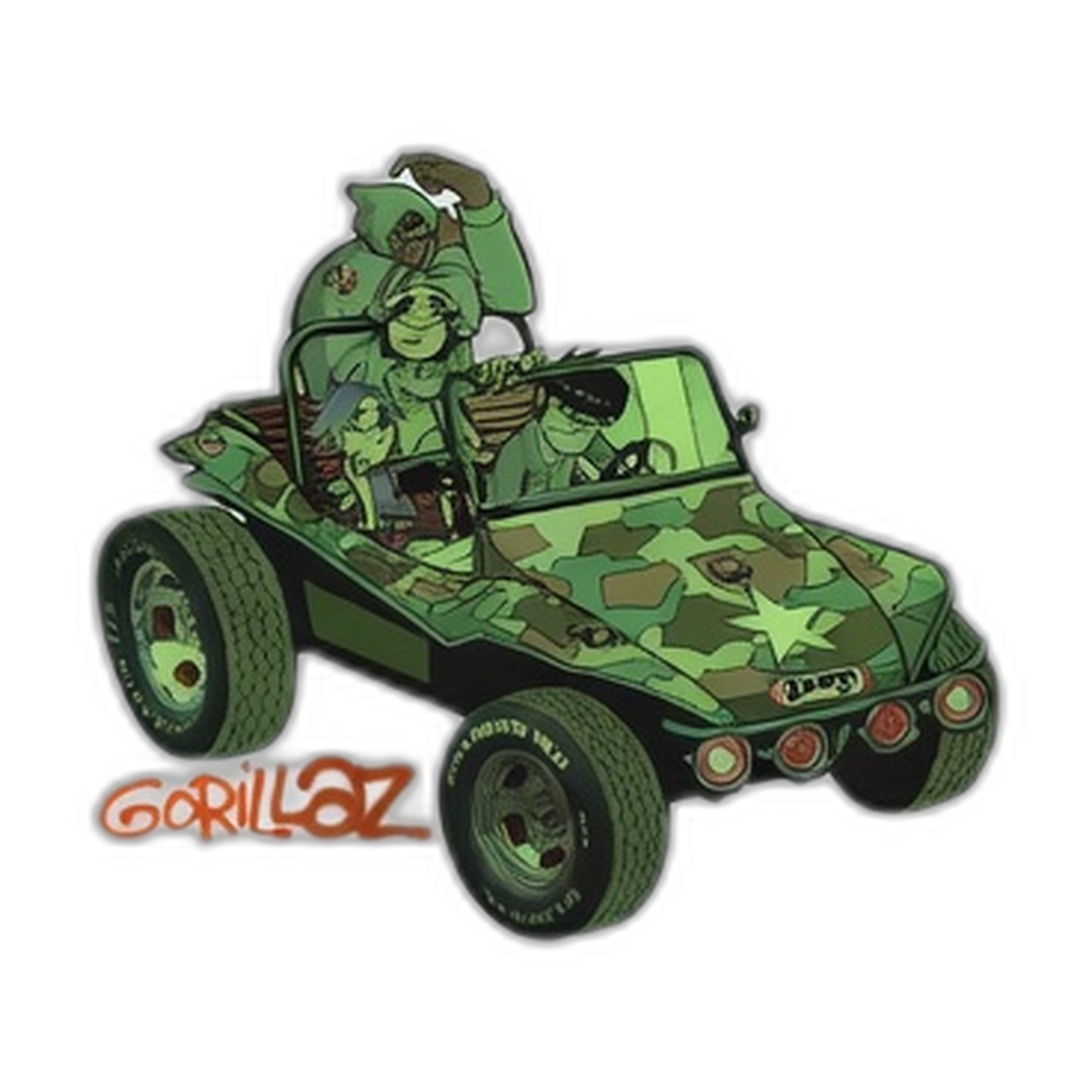 Gorillaz Geep T-Shirt – White