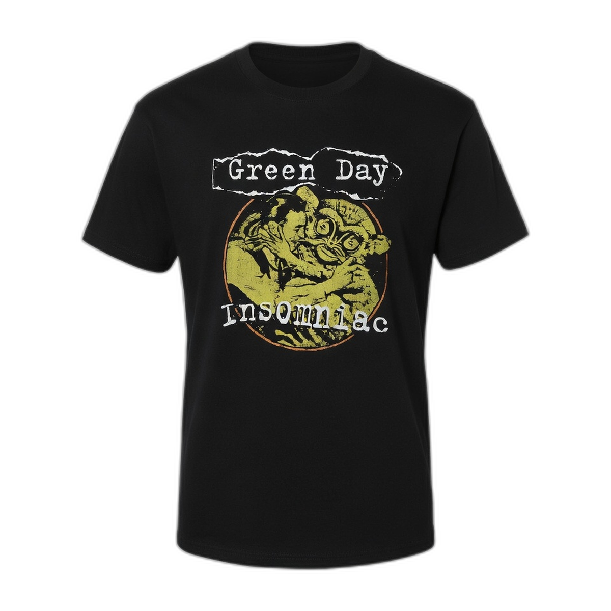 Green Day Insomniac Album T-Shirt – Black