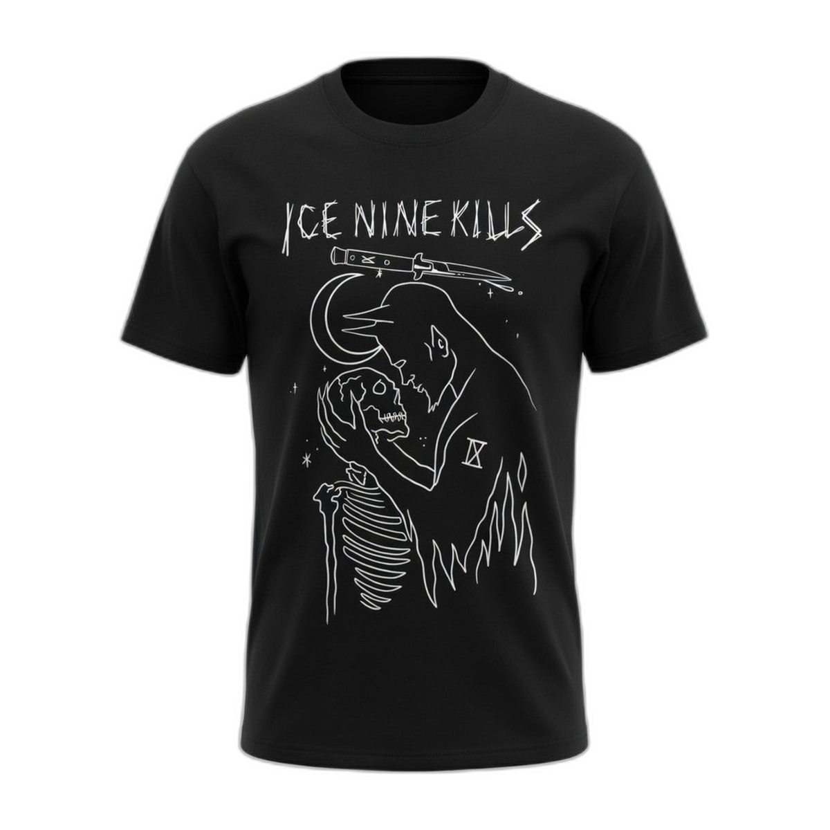 Ice Nine Kills Demonic Romantic T-Shirt – Black