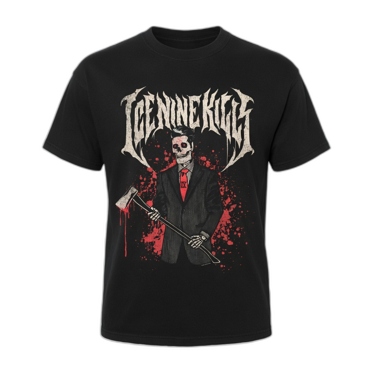 Ice Nine Kills Spencer Axe T-Shirt – Black Vintage