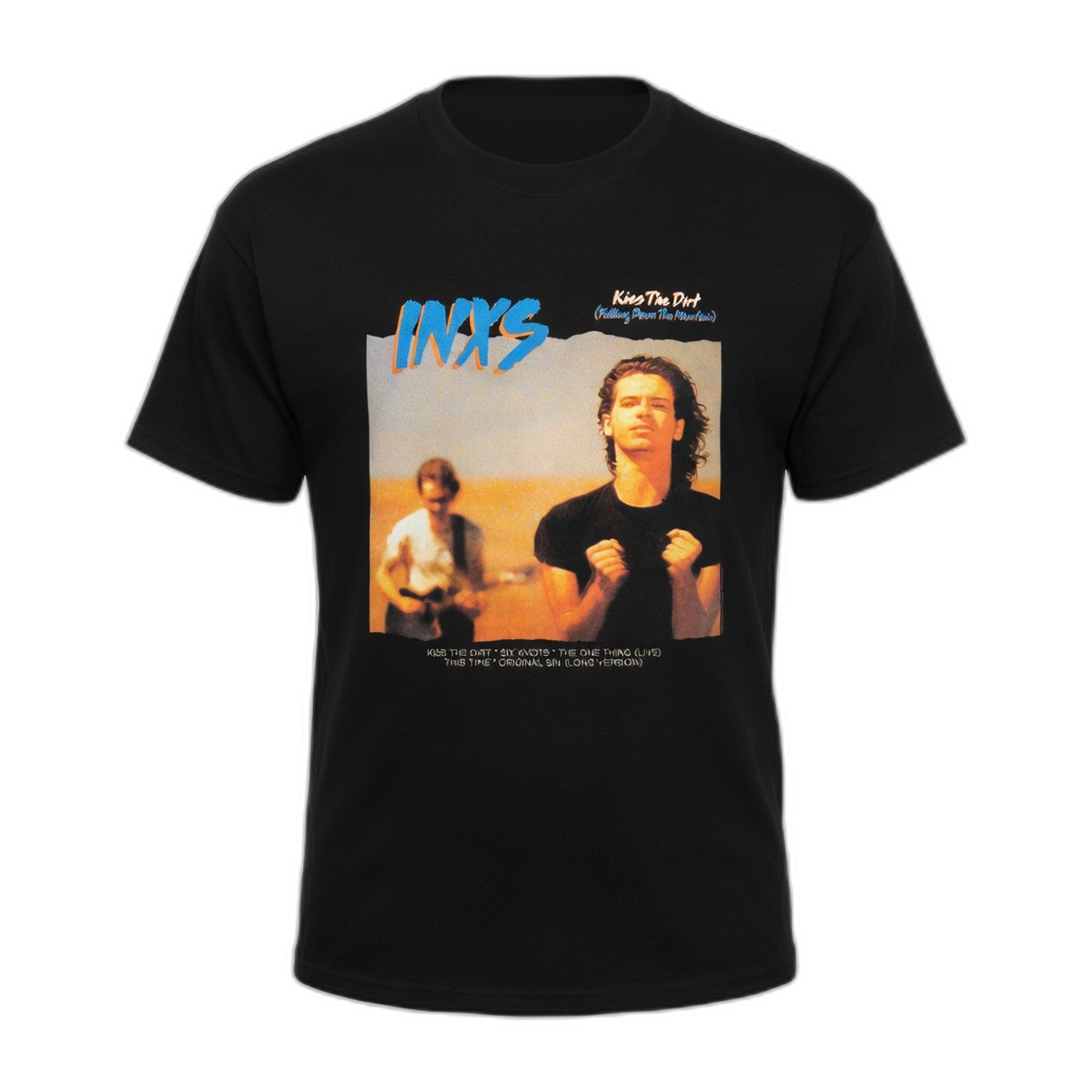 INXS Kiss The Dirt Era T-Shirt – Black