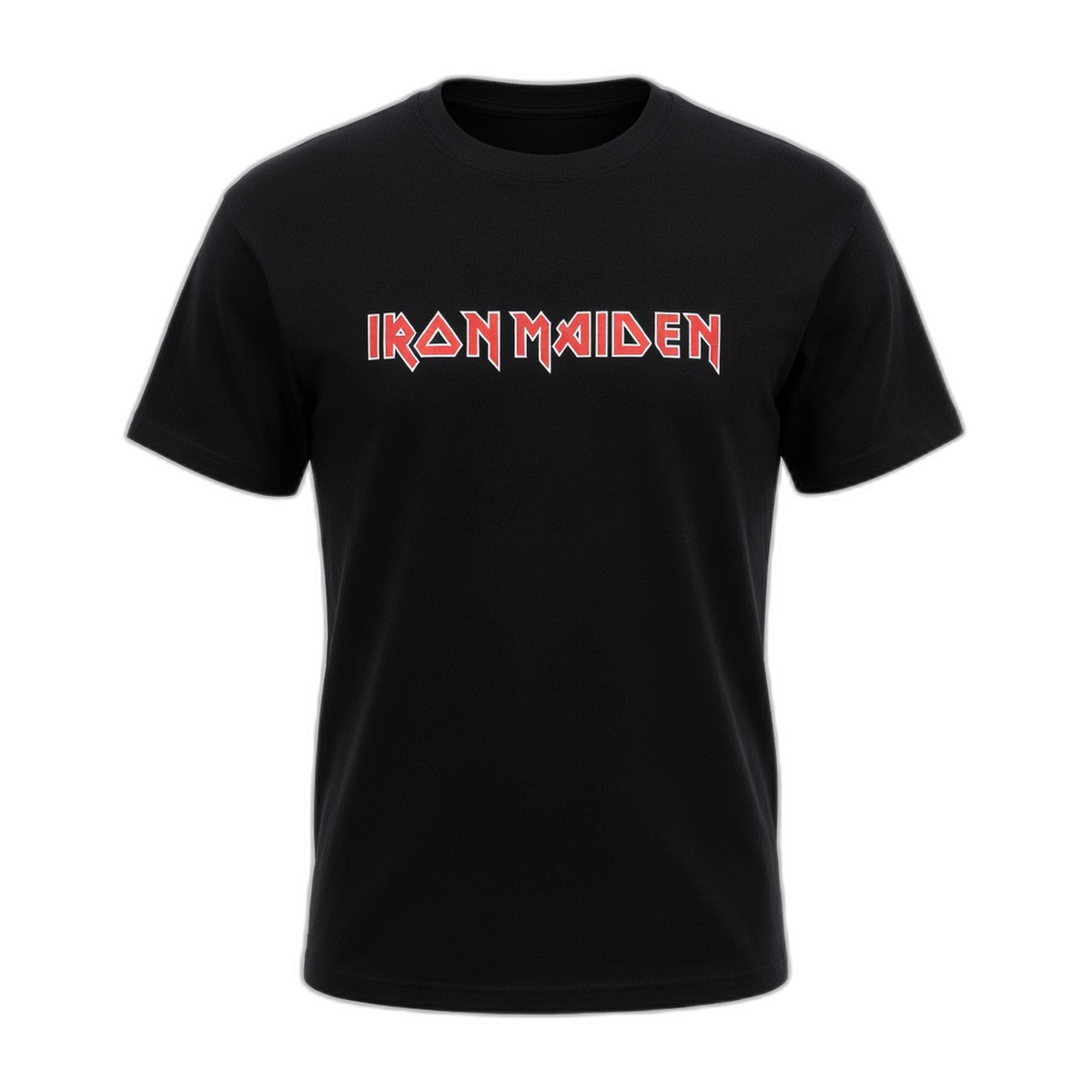 Iron Maiden Classic Logo T-Shirt – Black