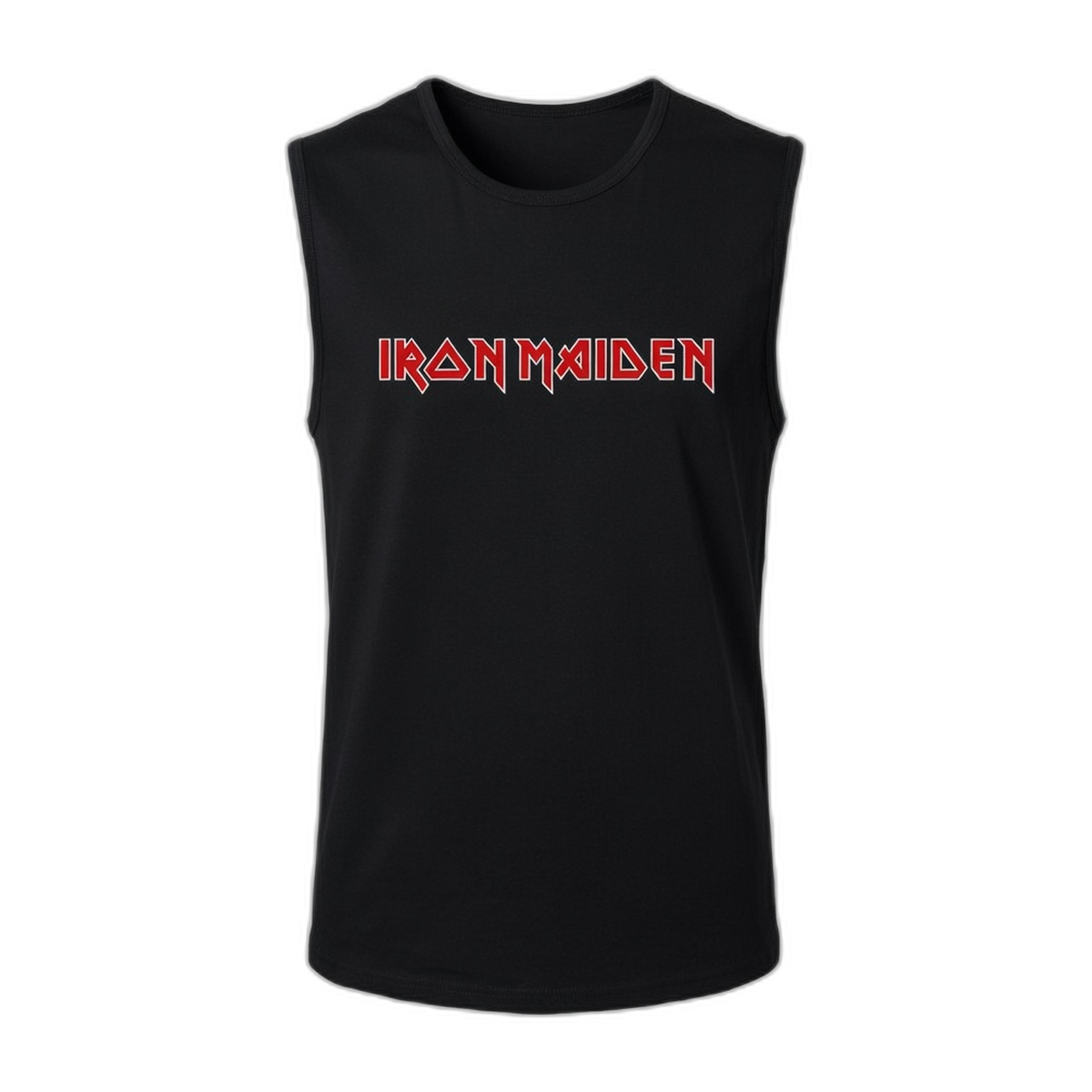 Iron Maiden Classic Logo Tank Top – Black
