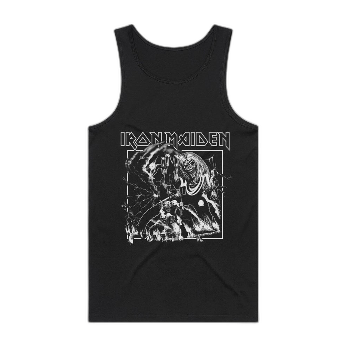 Iron Maiden Number of the Beast Tank Top – Black