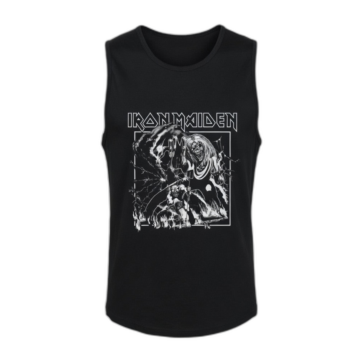 Iron Maiden Number of the Beast Tank Top – Black