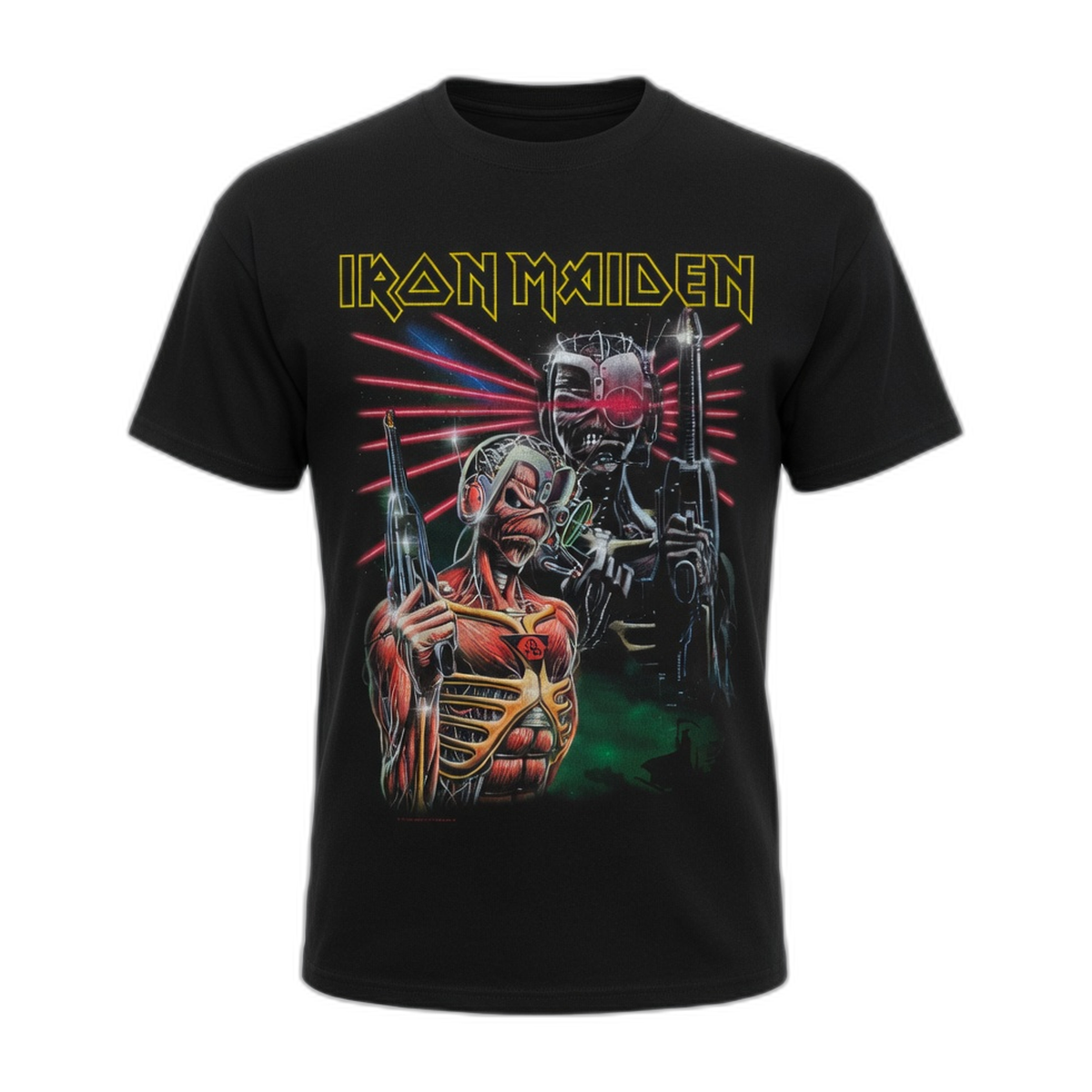 Iron Maiden Terminate T-Shirt – Black Vintage