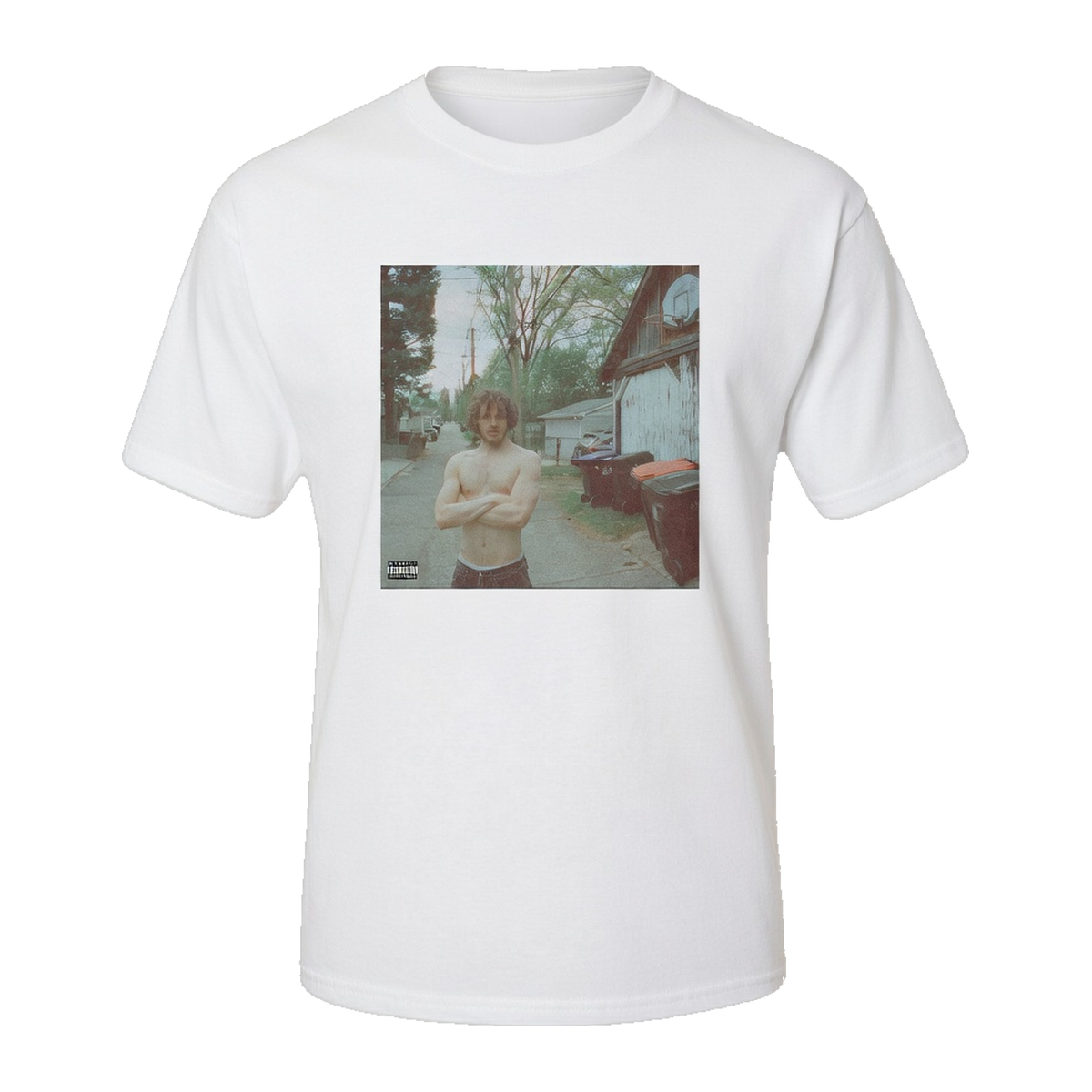 Jack Harlow JM Album Cover T-Shirt – White