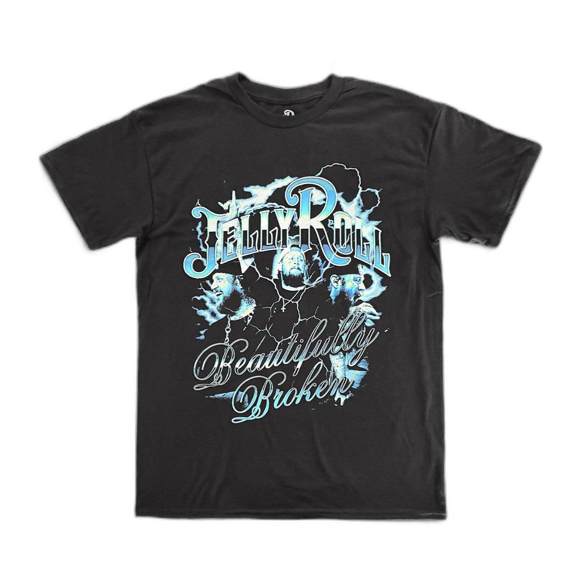 Jelly Roll Broken Lightning T-Shirt – Black