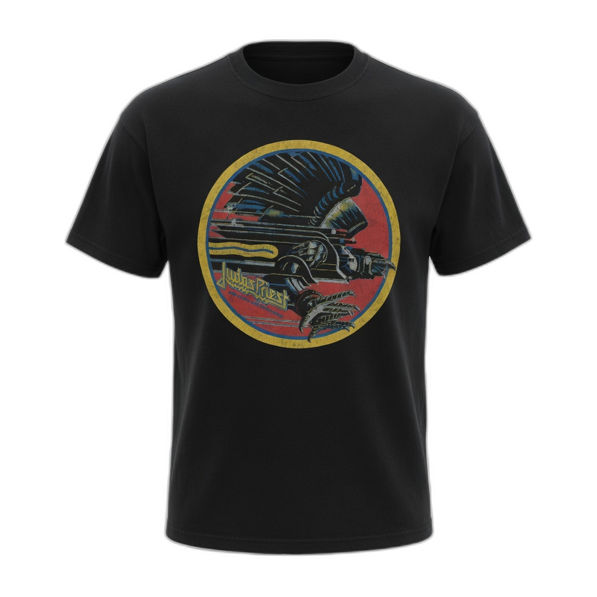 Judas Priest Screaming for Vengeance T-Shirt – Black Vintage