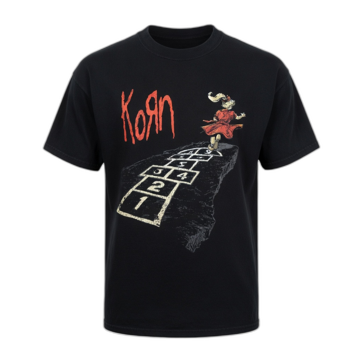 Korn Follow The Leader Album T-Shirt – Black Vintage