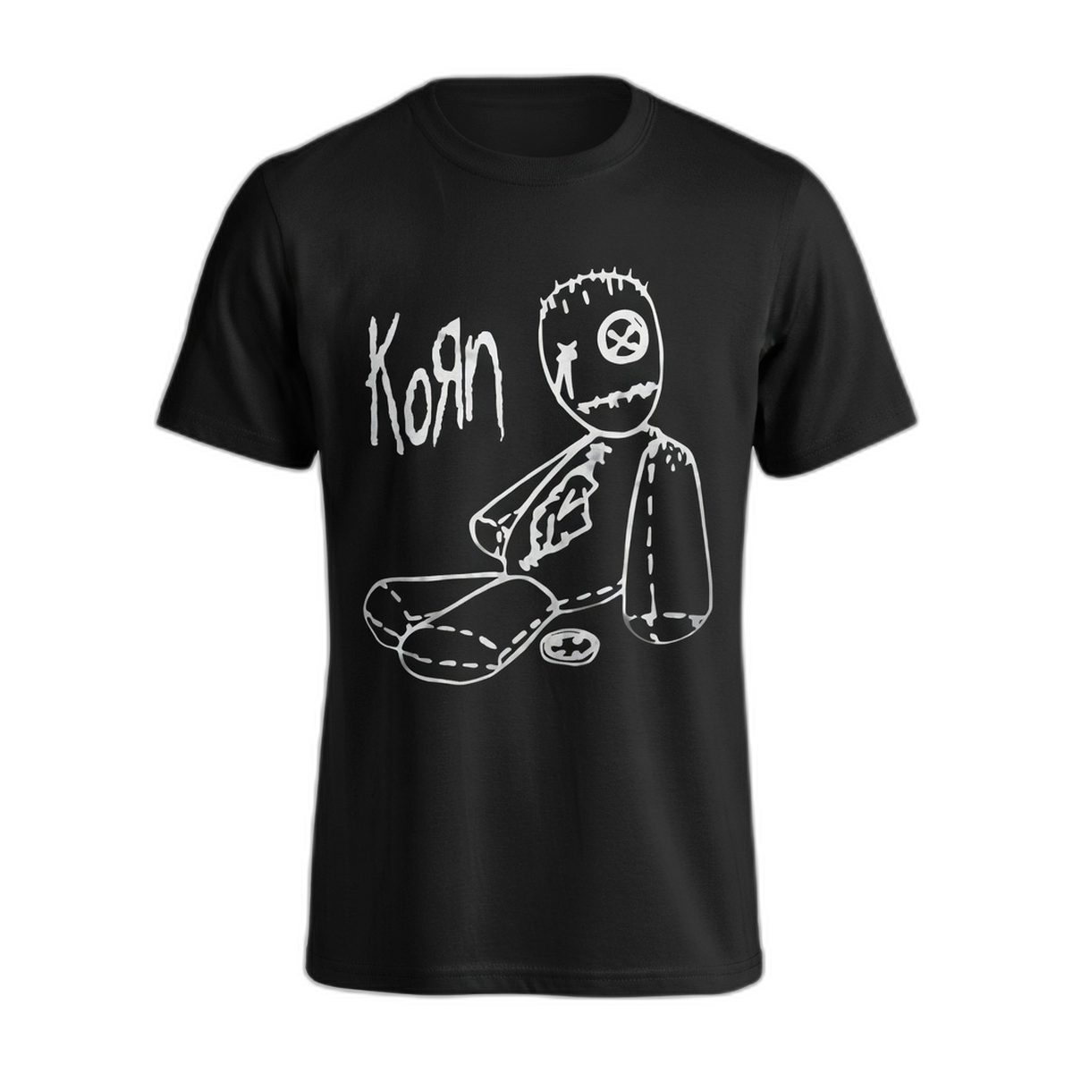 Korn Issues Sketch T-Shirt – Black