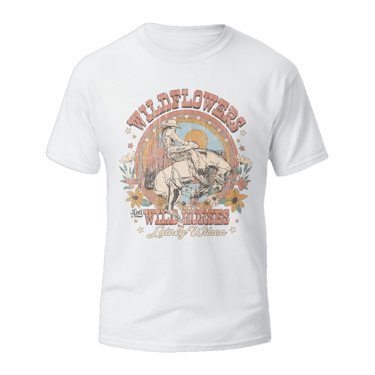 Lainey Wilson Wild Horses T-Shirt – White